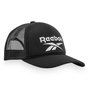 Voir la diapositive 4 : Reebok Casquette baseball en polyester avec mousse devant et filet Aero Cap