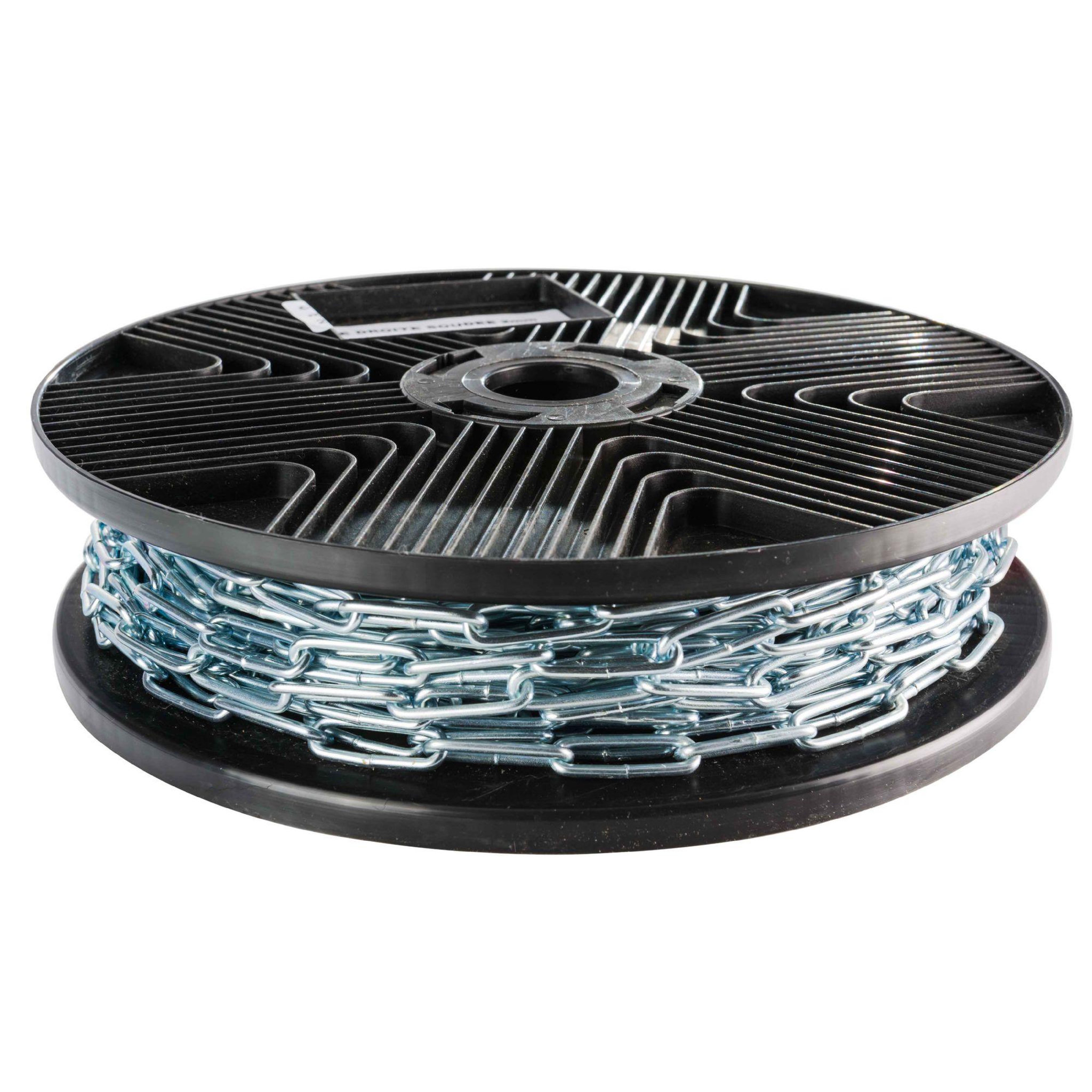 Corderies tournonaises Chaine soudée 2 mm acier zingué 25m