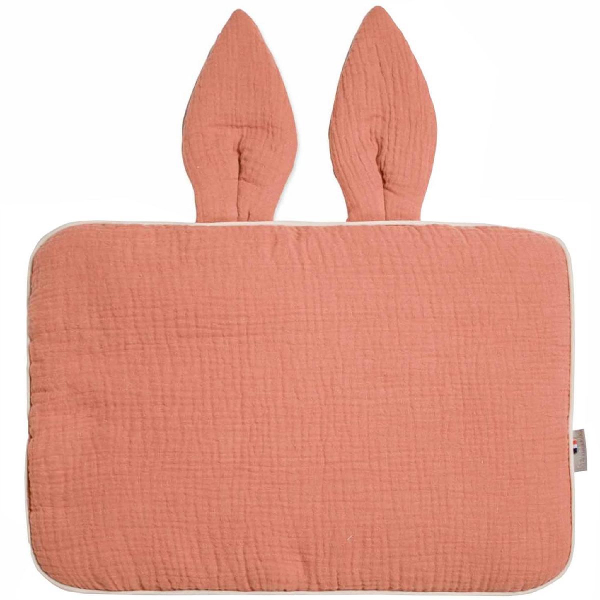 SEVIRA KIDS Oreiller plat lapin - Jeanne lapin- terra