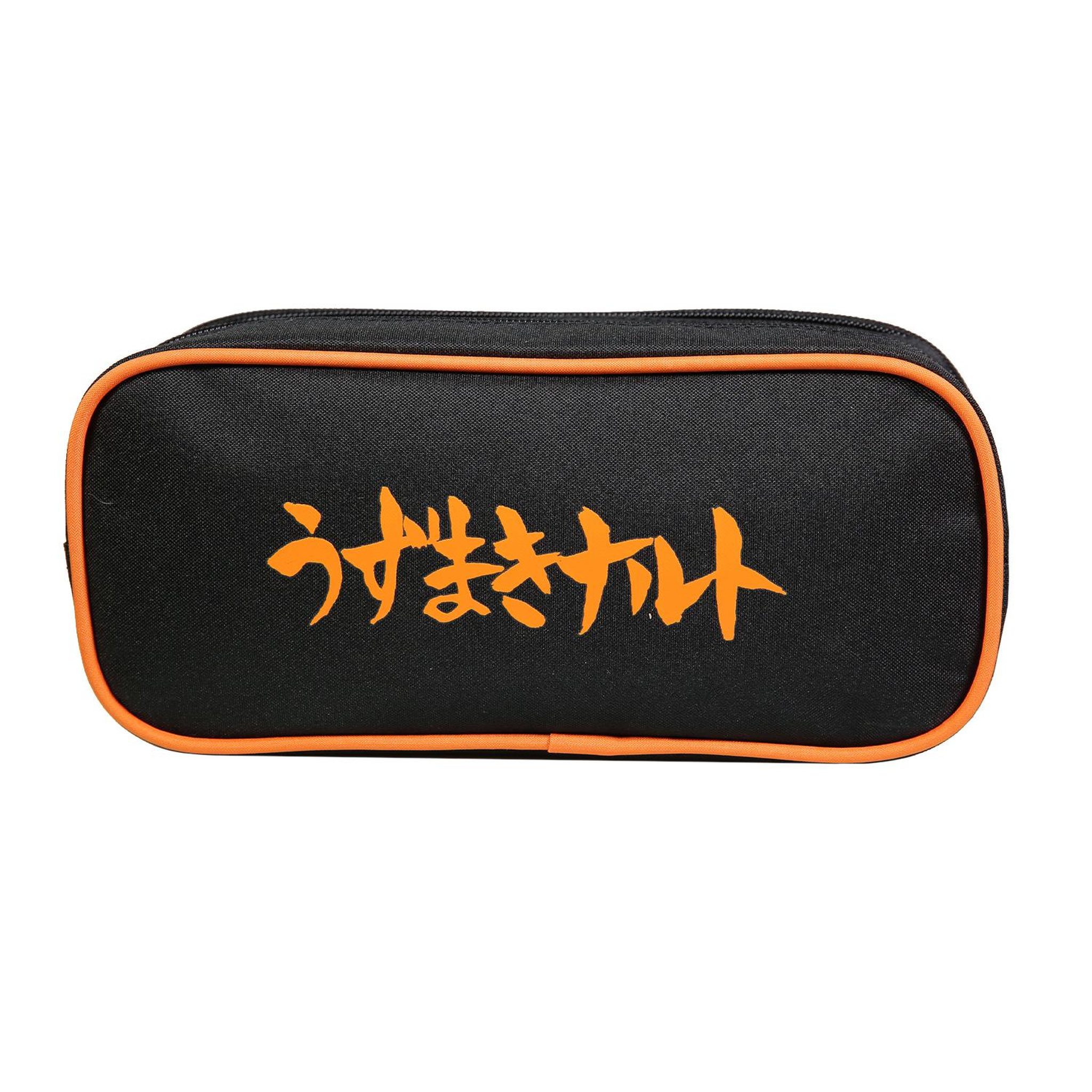 Voir la diapositive 4 : Bagtrotter BAGTROTTER  Trousse scolaire 2 compartiments Naruto Noir