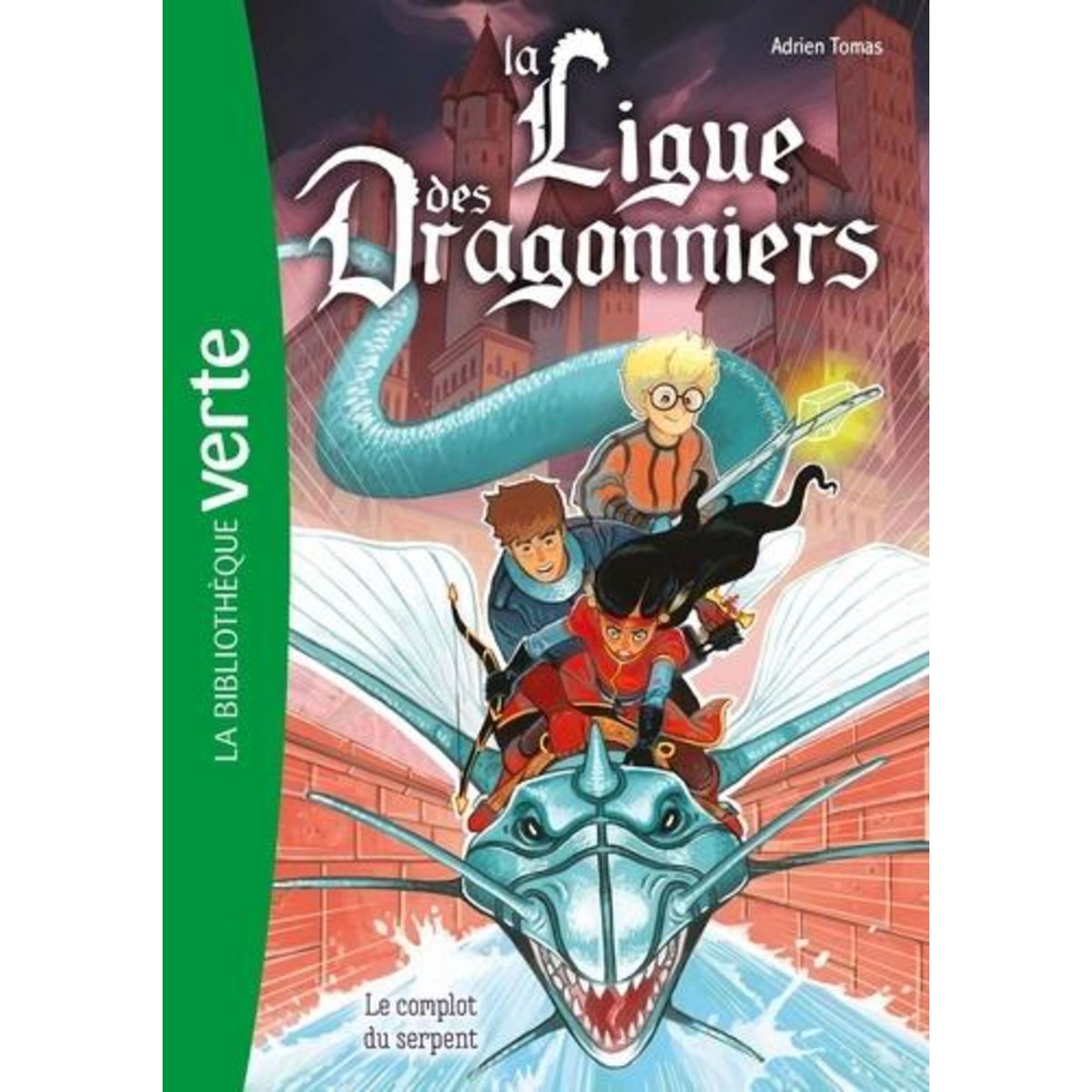LA LIGUE DES DRAGONNIERS TOME 4 : LE COMPLOT DU SERPENT, Tomas Adrien