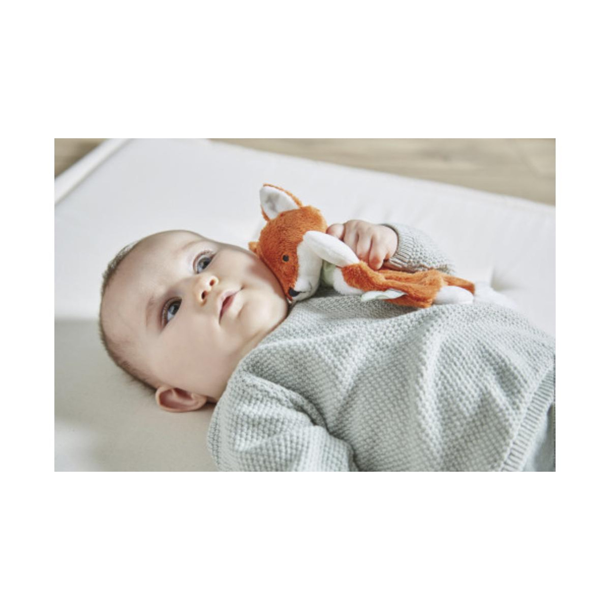 Voir la diapositive 3 : Kaloo Doudou renard Paprika - 18 cm
