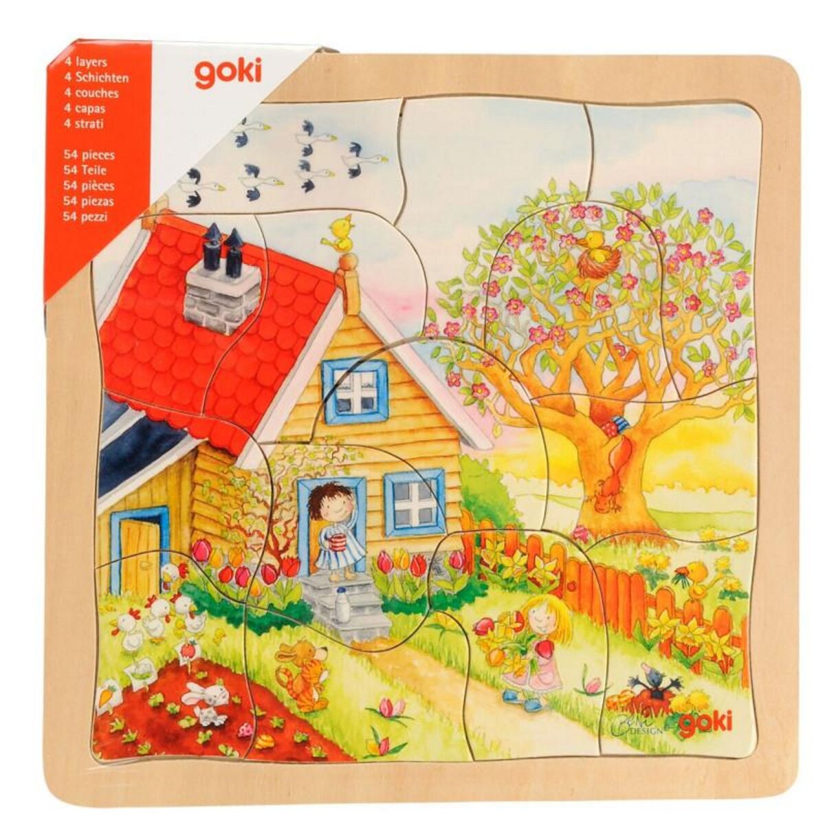 Goki GOKI Puzzle des Saisons