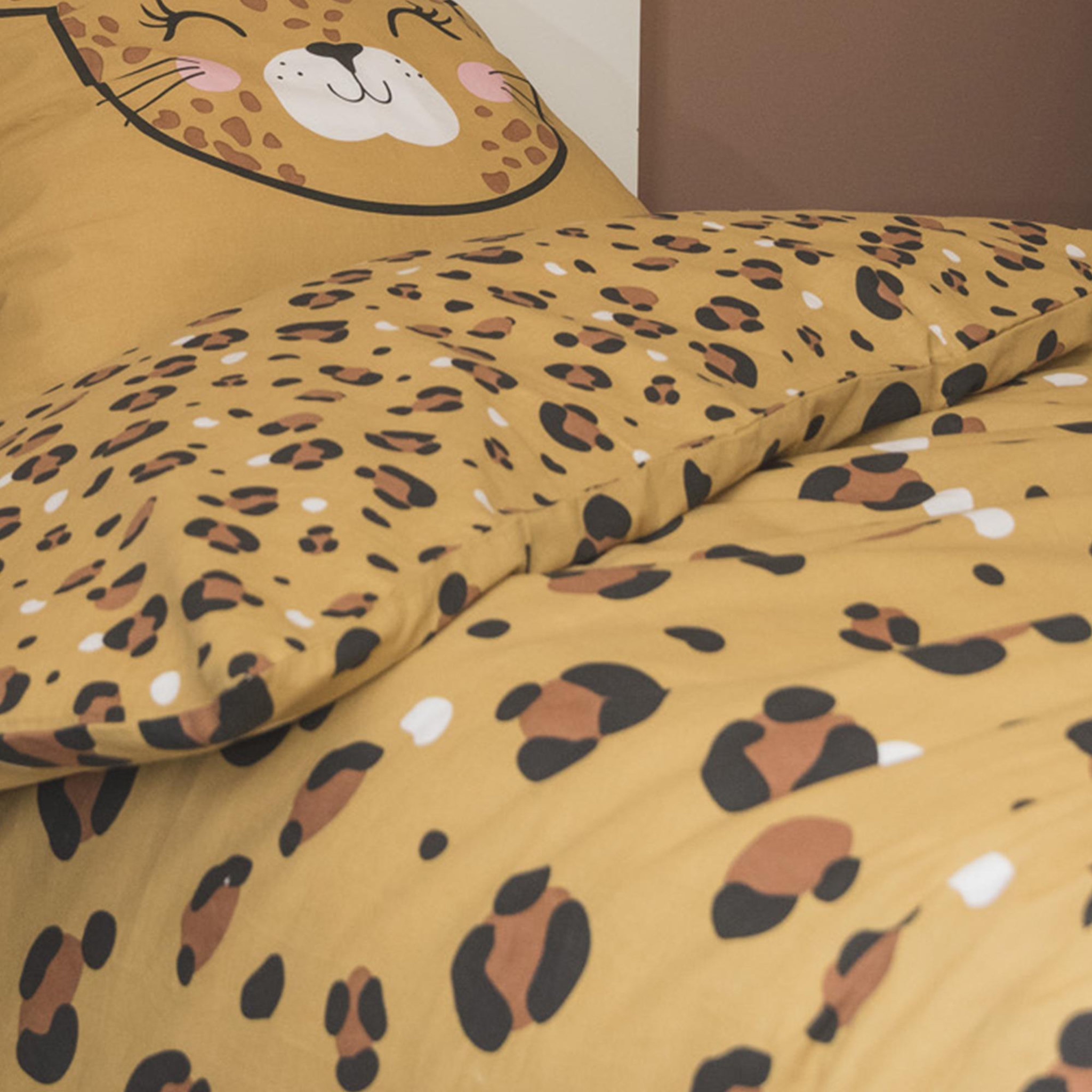 Voir la diapositive 2 : HOUSSE DE REVE Parure de lit en coton lena