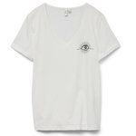 Vero Moda T Shirt  Femme Vero Moda Nicole. Coloris disponibles : Blanc