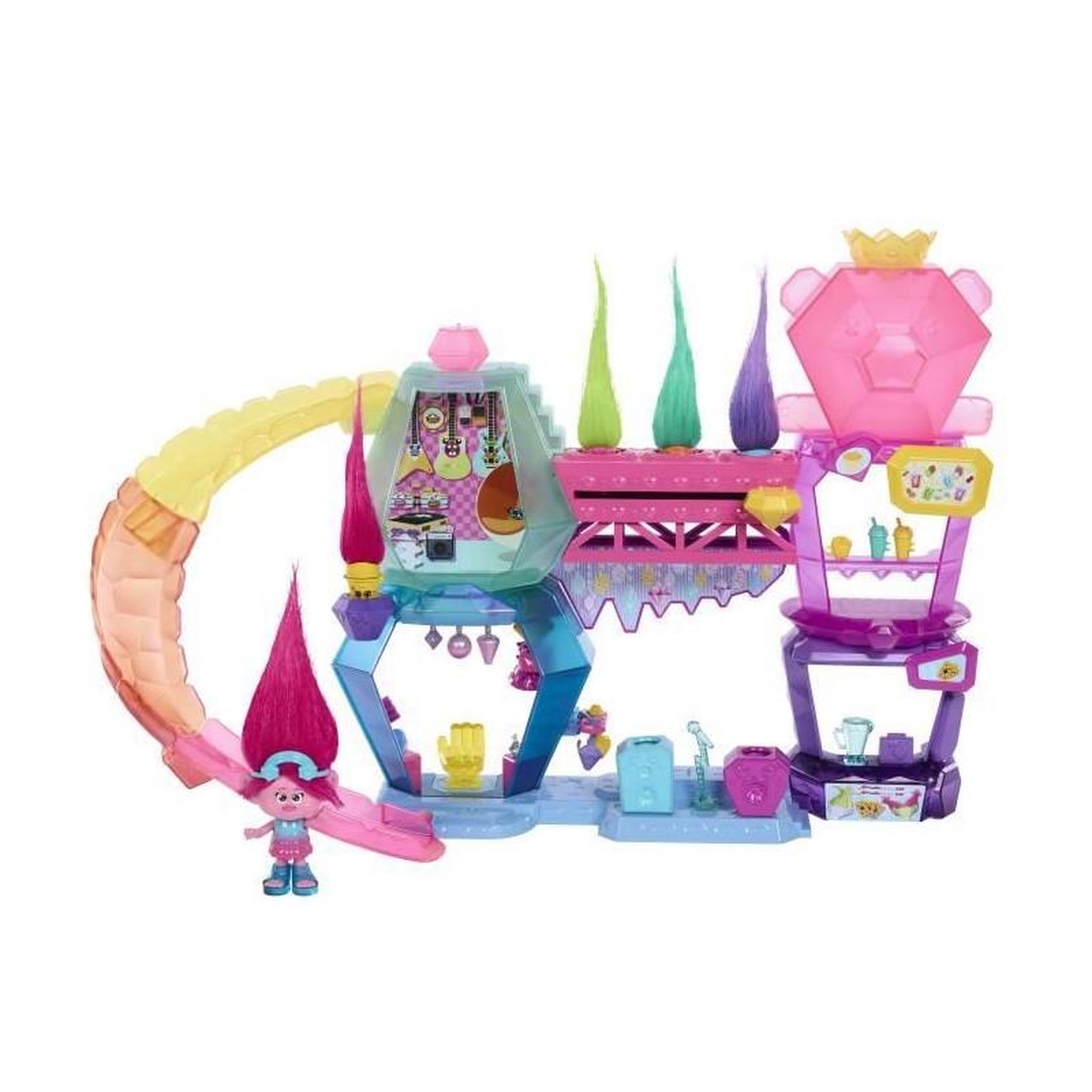 Voir la diapositive 3 : MATTEL COFFRET CLUB DE CRISTAL - MATTEL - HNF24 - POUPEE MANNEQUIN TROLLS