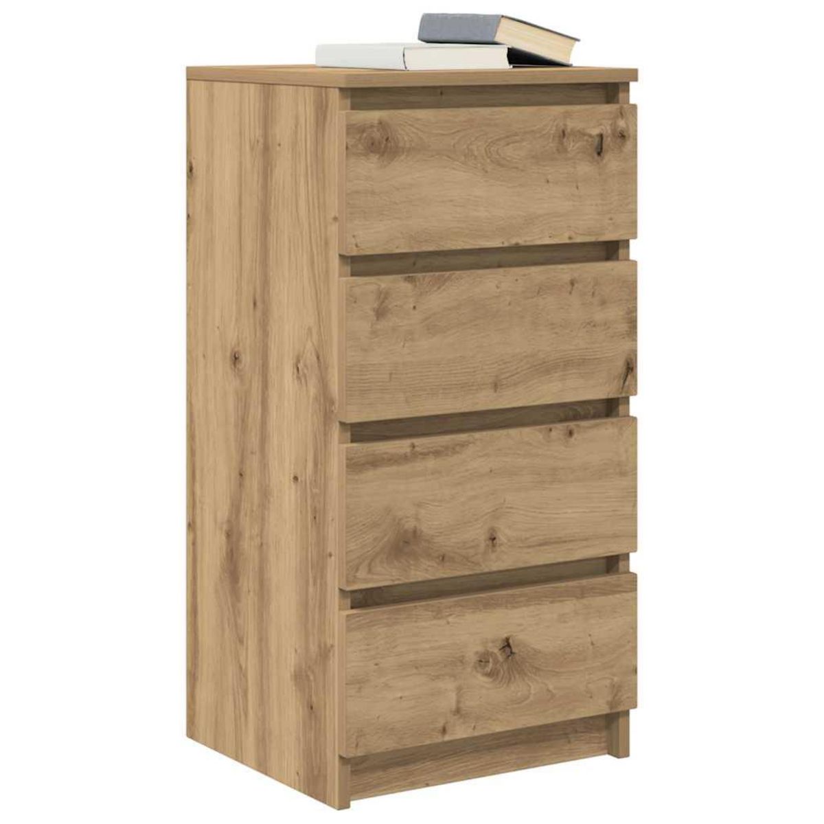 VIDAXL Buffet chene artisanal 37,5x35x76 cm bois d'ingenierie