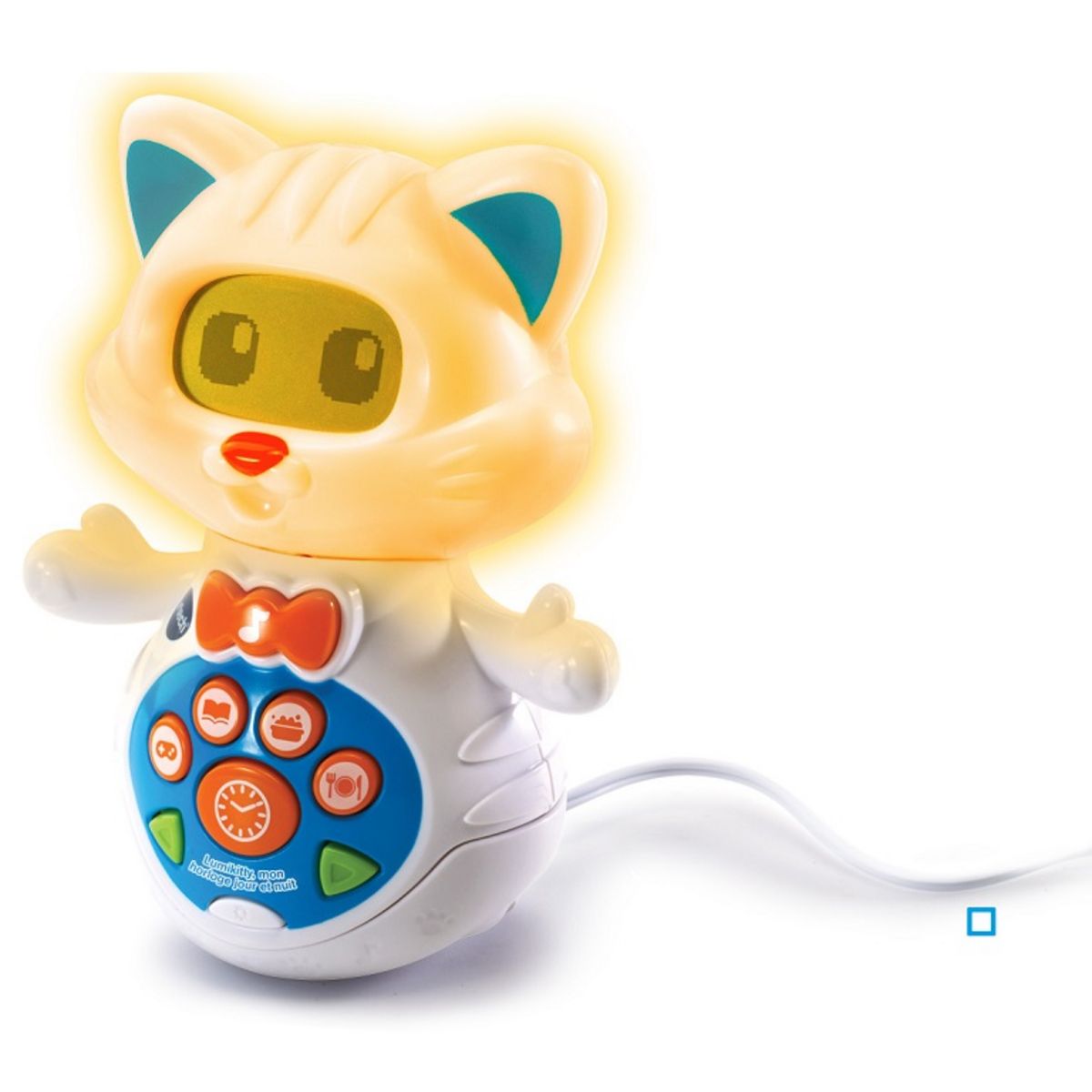 VTECH Lumkitty mon horloge jour et nuit interactive 