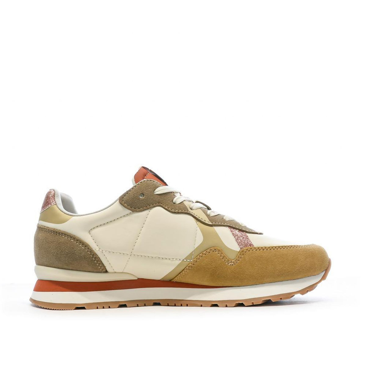 Pepe Jeans Baskets Écru/ Femme Pepe jeans Brit Print