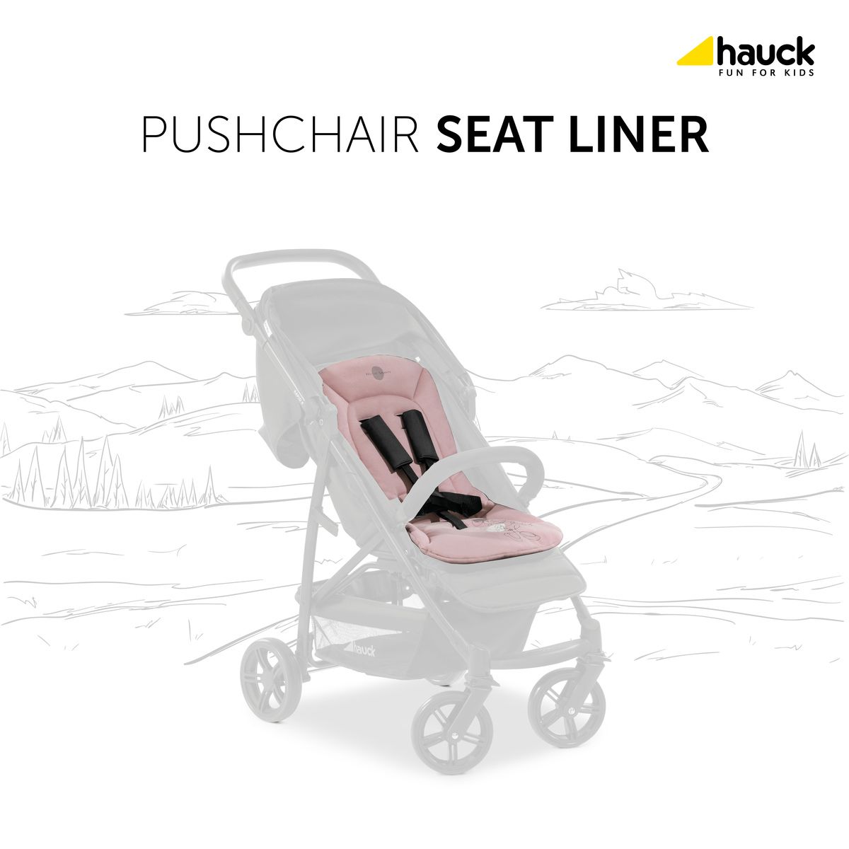HAUCK Sur-assise pour poussette Pushchair Seat Liner