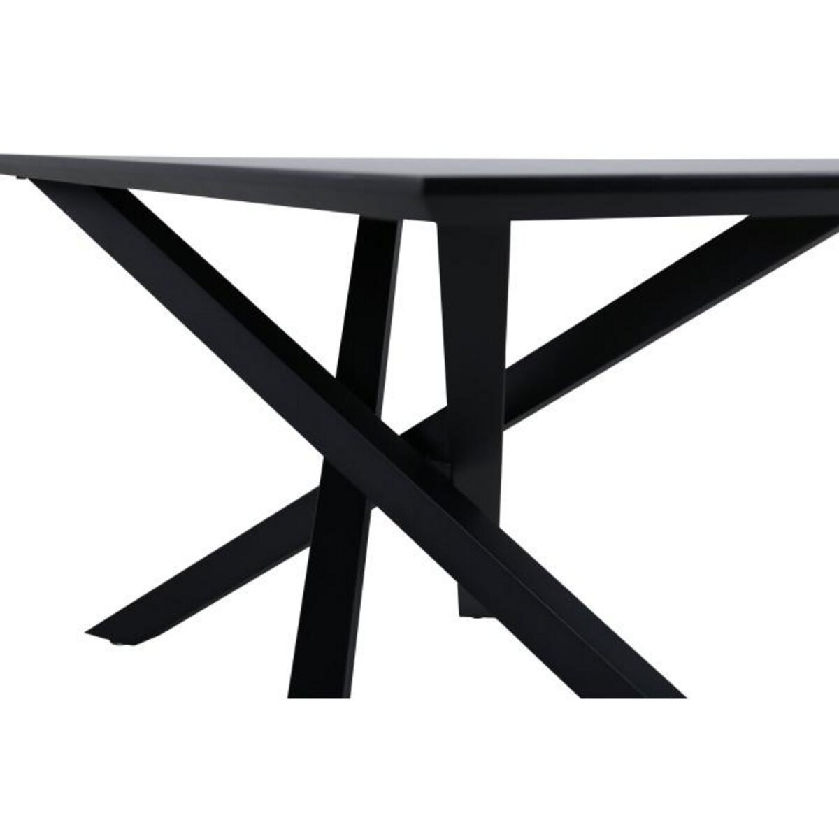 Paris Prix Table à Manger  Piazza  180cm Noir