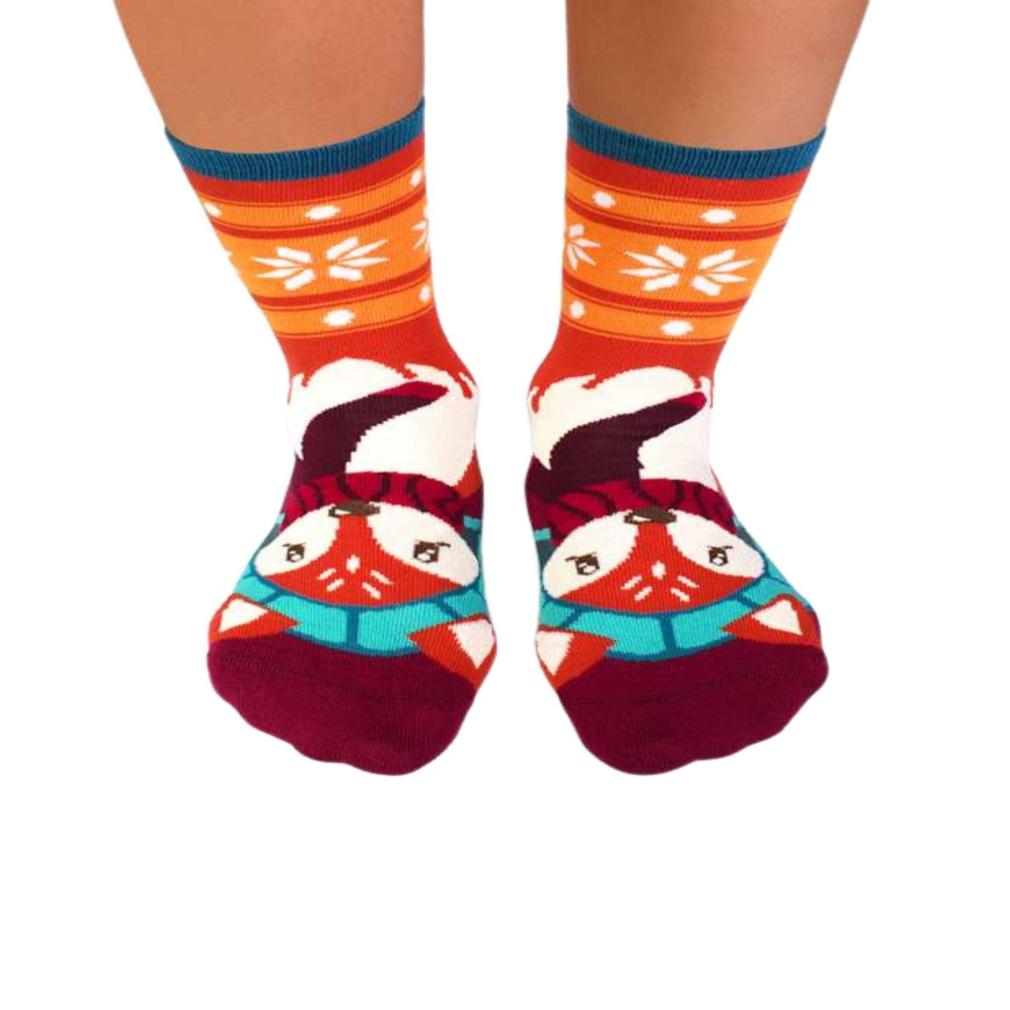 Voir la diapositive 5 : PIRIN HILL Coffret de 3 paires de chaussettes en bambou - souris, lapin, renard