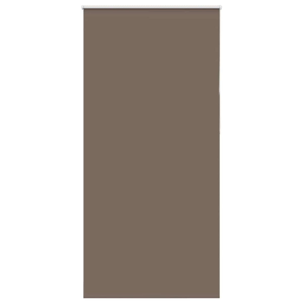 VIDAXL Store enrouleur occultant cafe 100x230cm largeur du tissu