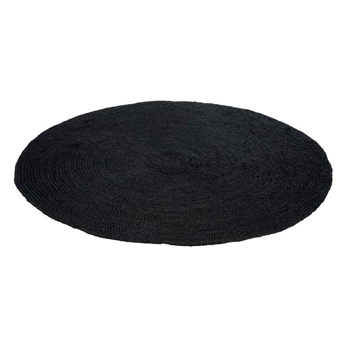 Paris Prix Tapis Rond Déco  Marmaros  150cm Noir