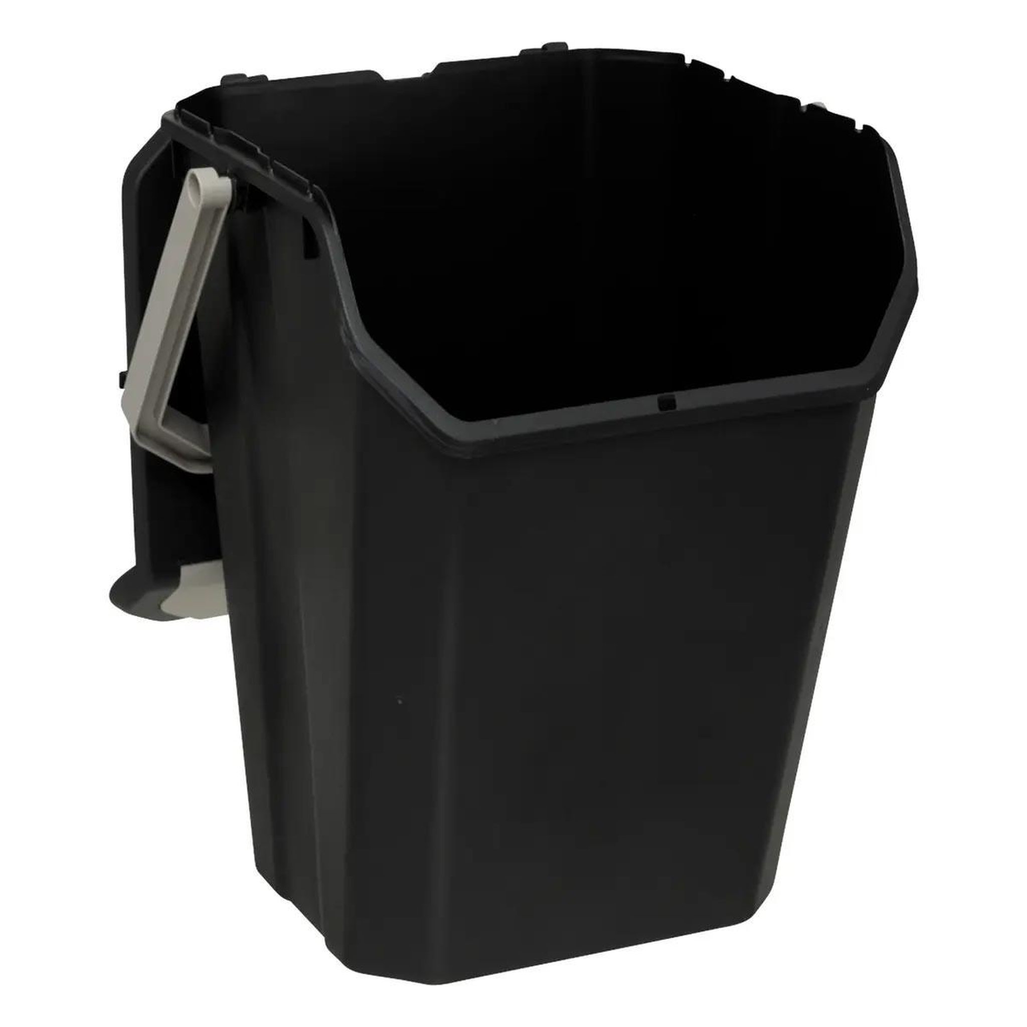 Voir la diapositive 4 : FIVE Poubelle de tri  empilable  37l noir