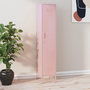 Voir la diapositive 1 : VIDAXL Armoire a casiers Rose 35x46x180 cm Acier