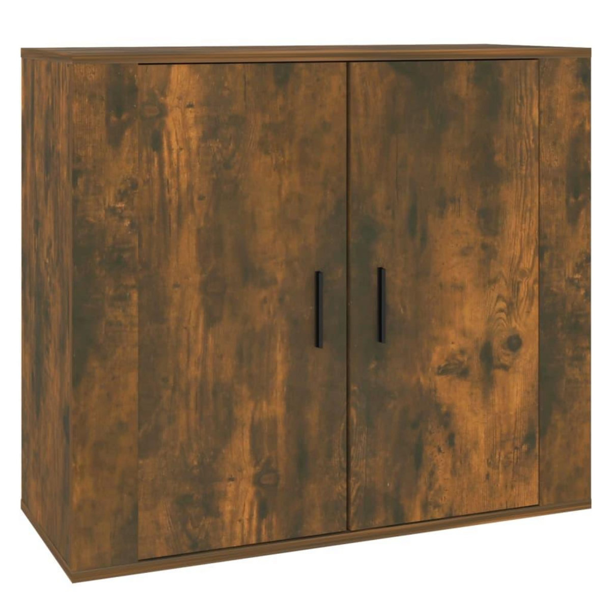 VIDAXL Buffet Chene fume 80x33x70 cm Bois d'ingenierie