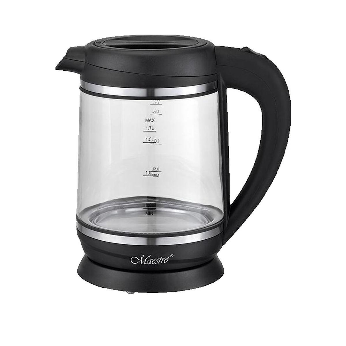 HELLO MAESTRO Bouilloire Maestro MR-060 capacité 1,7 litre noire