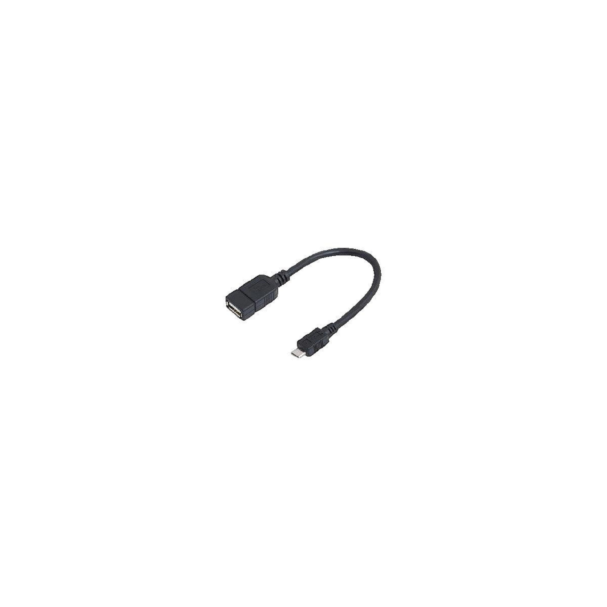 LOGILINK Câble adaptateur LogiLink Micro USB OTG 0,20 m