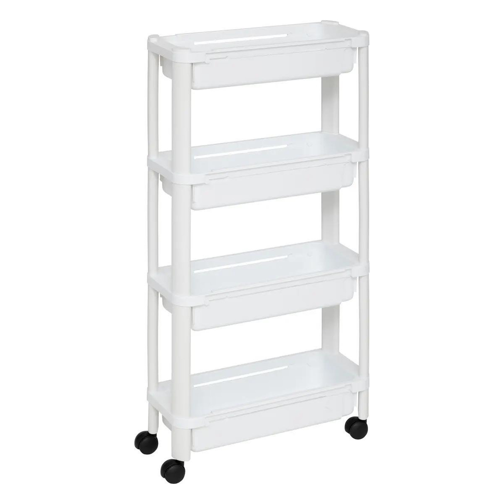 FIVE Desserte de cuisine extensible  resserre  78cm blanc