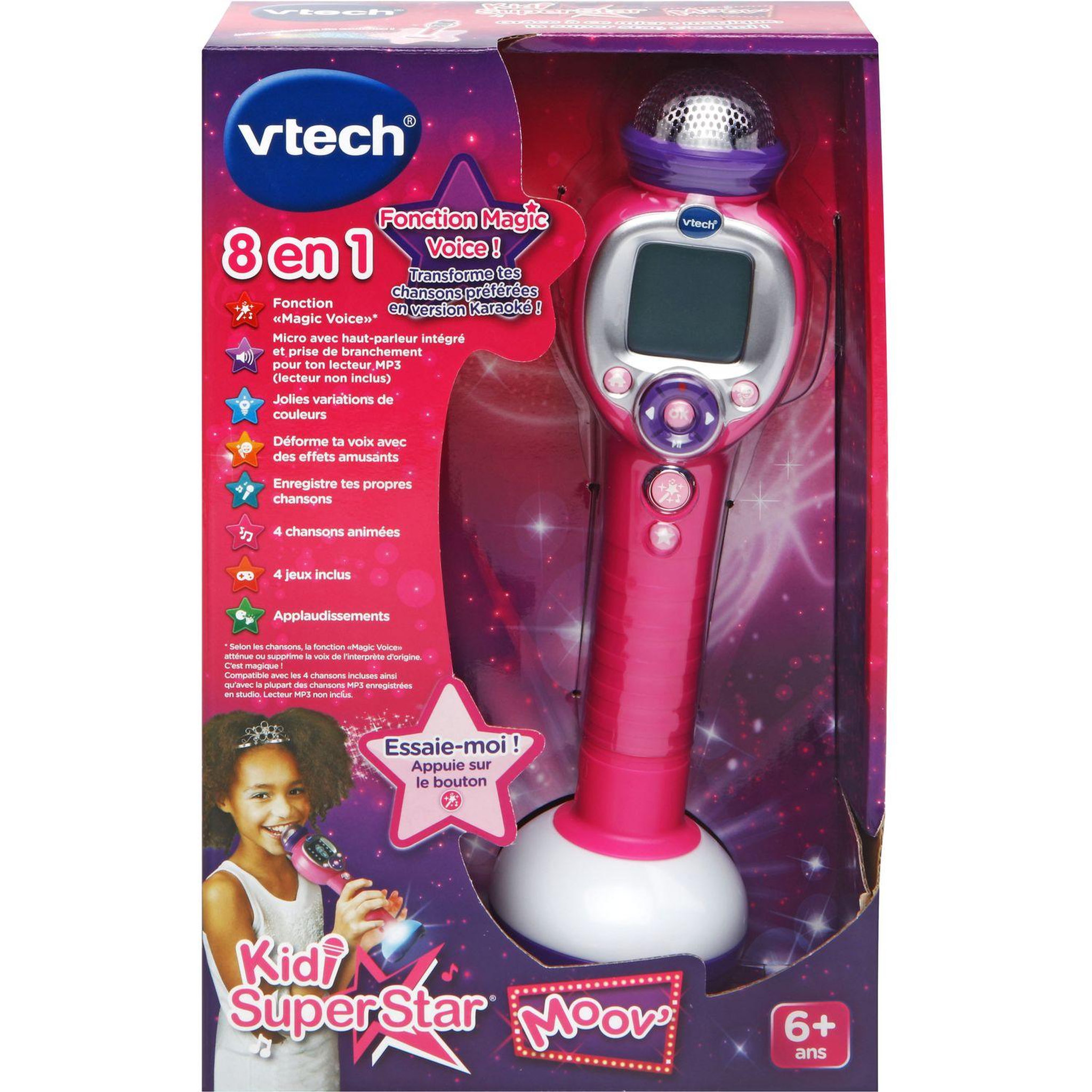 Voir la diapositive 4 : VTECH Micro Kidi Superstar Moov'