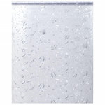 VIDAXL Film pour fenetre depoli motif de fleurs 60x500 cm PVC