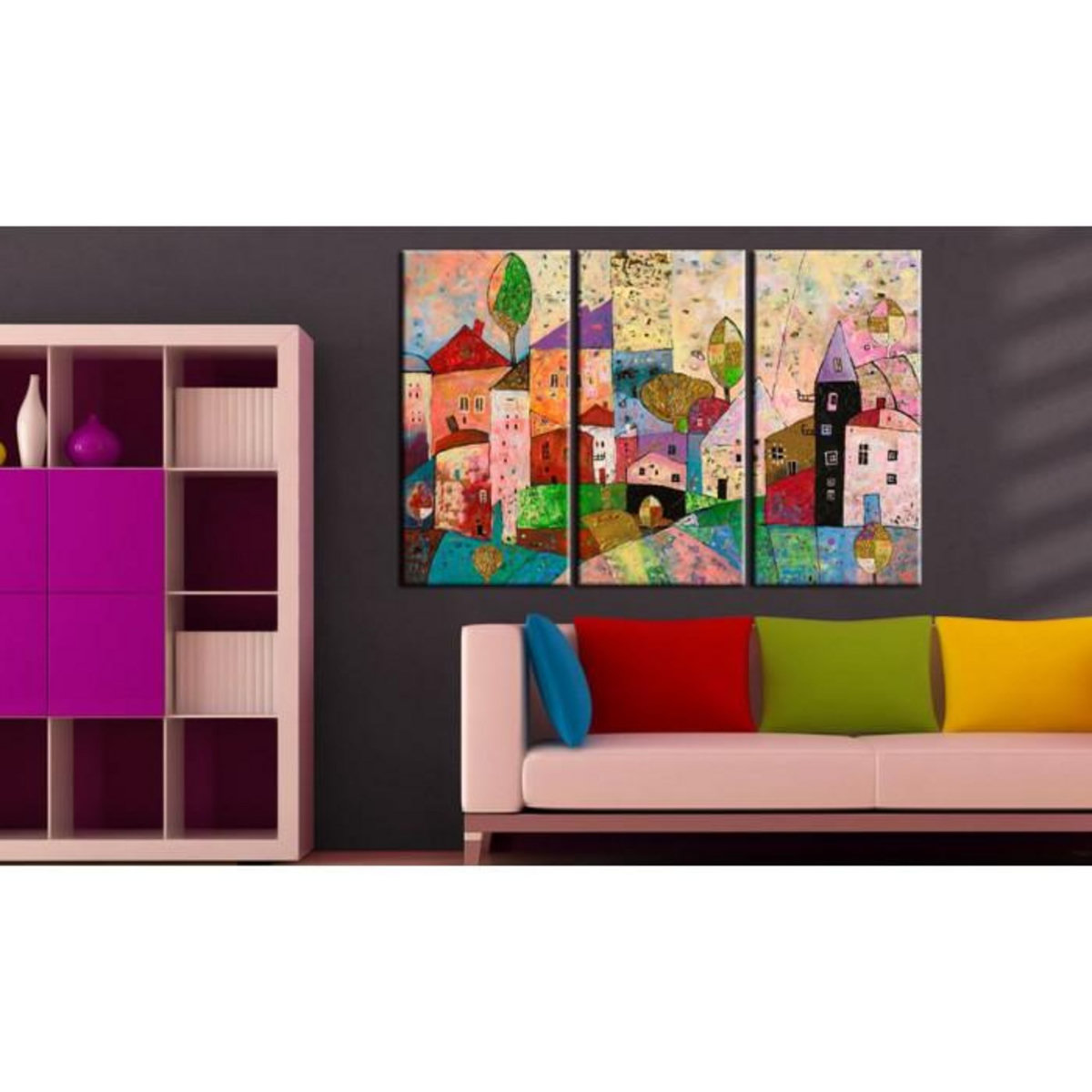 Paris Prix Tableau Imprimé  Picturesque Small Town