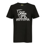 GOTCHA T-shirt Noir/Blanc Femme Gotcha Twist. Coloris disponibles : Noir