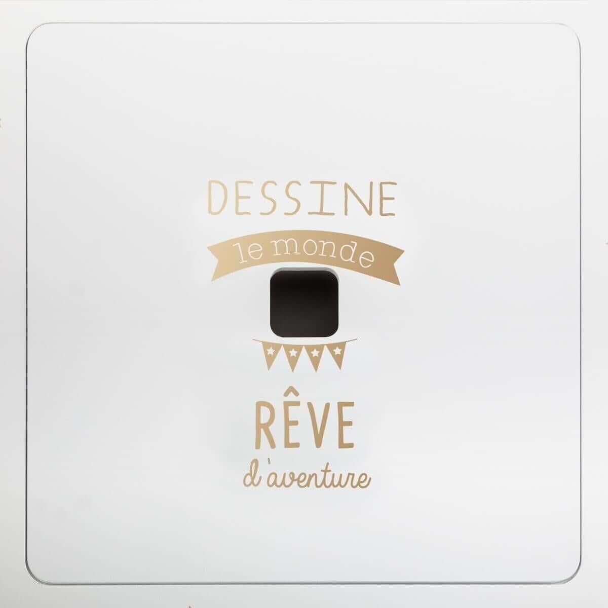 ATMOSPHERA Ensemble 1 table 2 tabourets enfant FUN