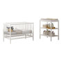 Voir la diapositive 2 : Paris Prix Pack - Lit Bébé & Table à Langer  Dino  60x120cm Blanc