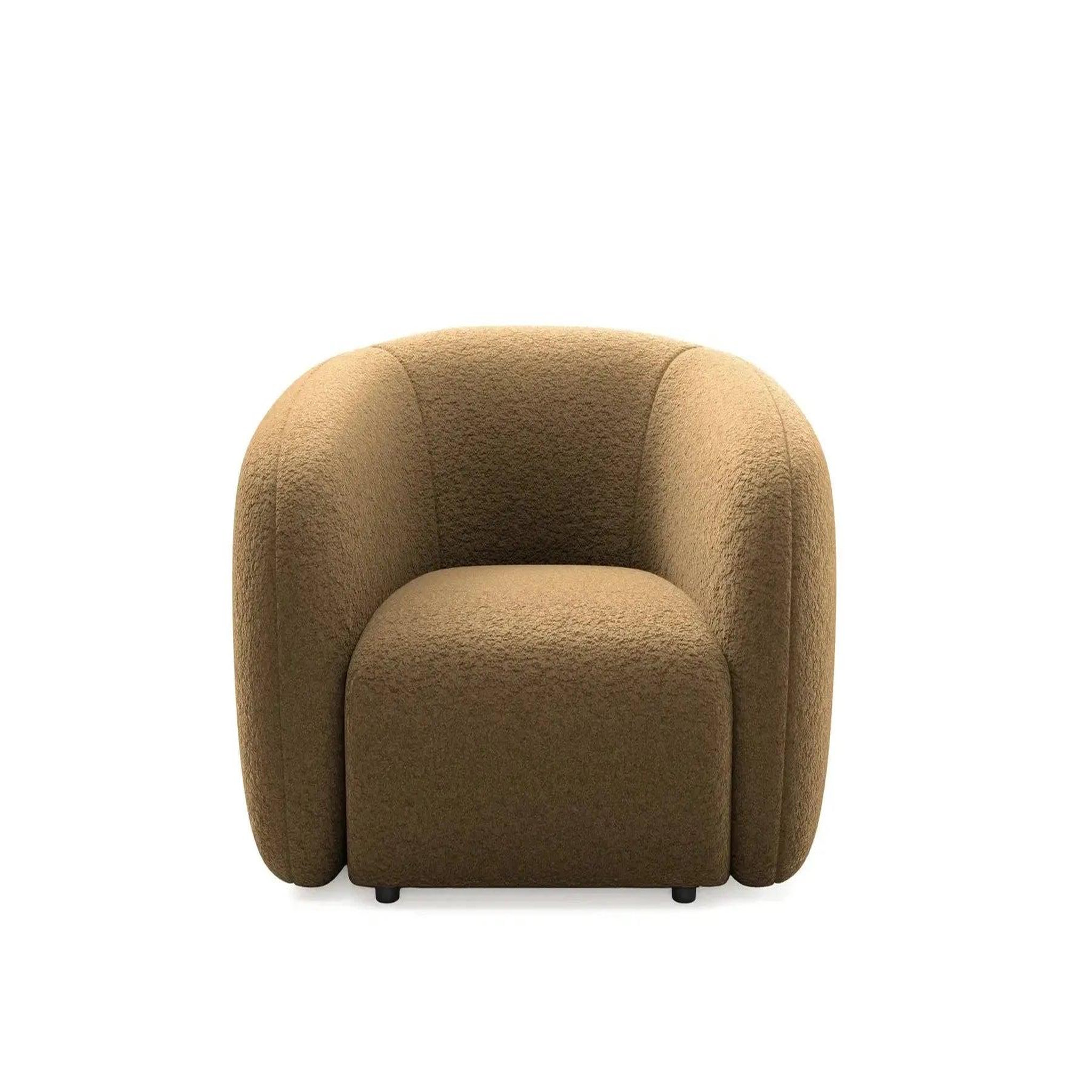 Voir la diapositive 1 : CASANOVA PARIS Bahia - fauteuil tissu bouclette