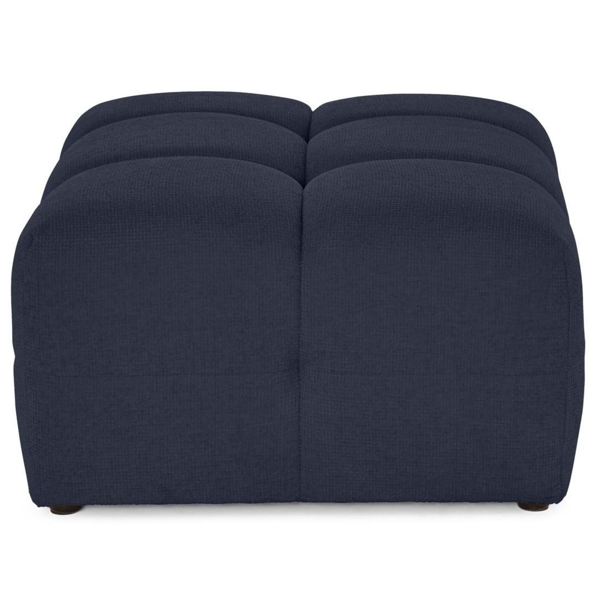 LISA DESIGN Suzano - pouf en tissu texturé