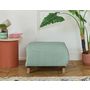 Voir la diapositive 2 : BEST MOBILIER Cristal - pouf modulable - 65 cm - en velours texturé