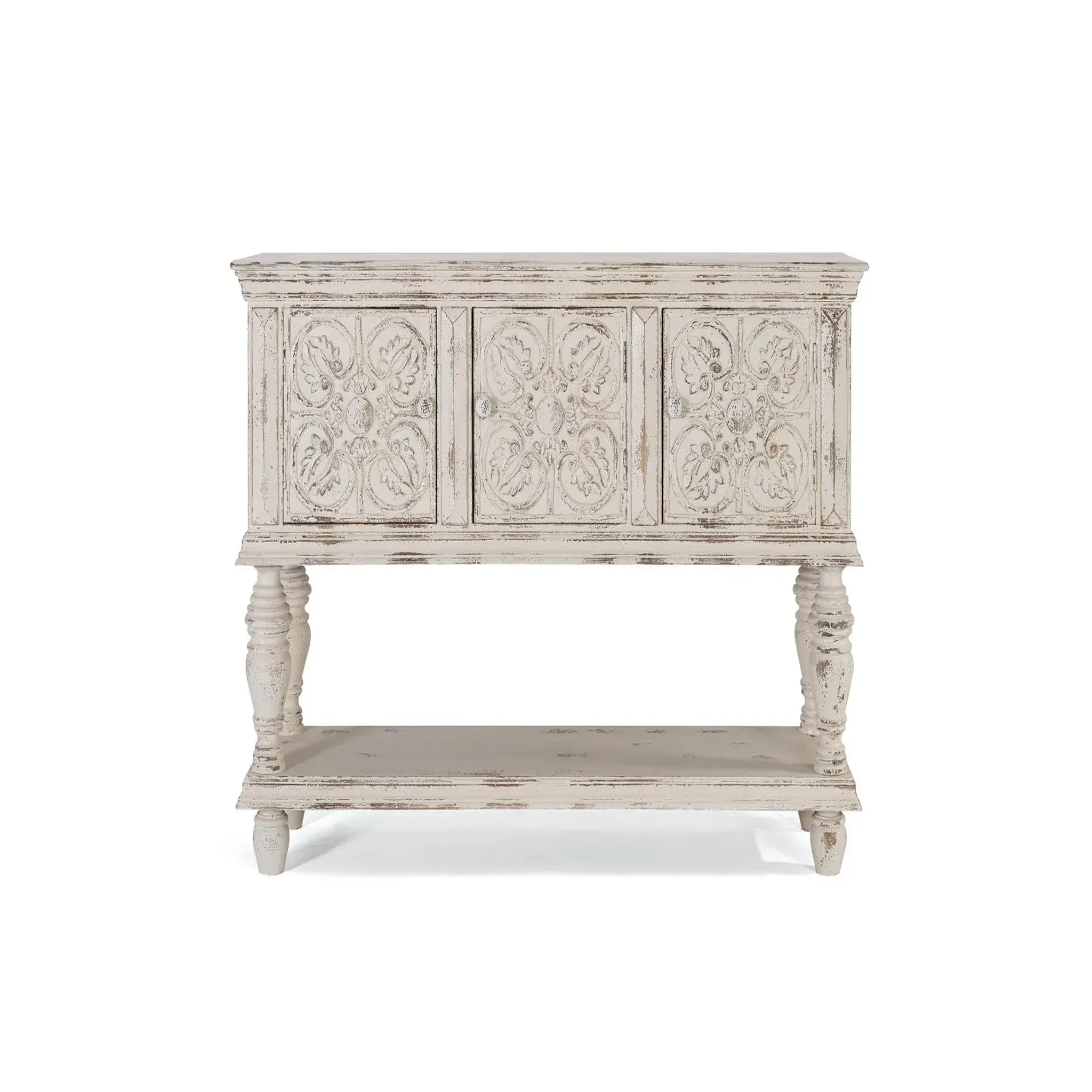 GINER Y COLOMER SL Console en bois de manguier 148 cm style méditerranéen moderne