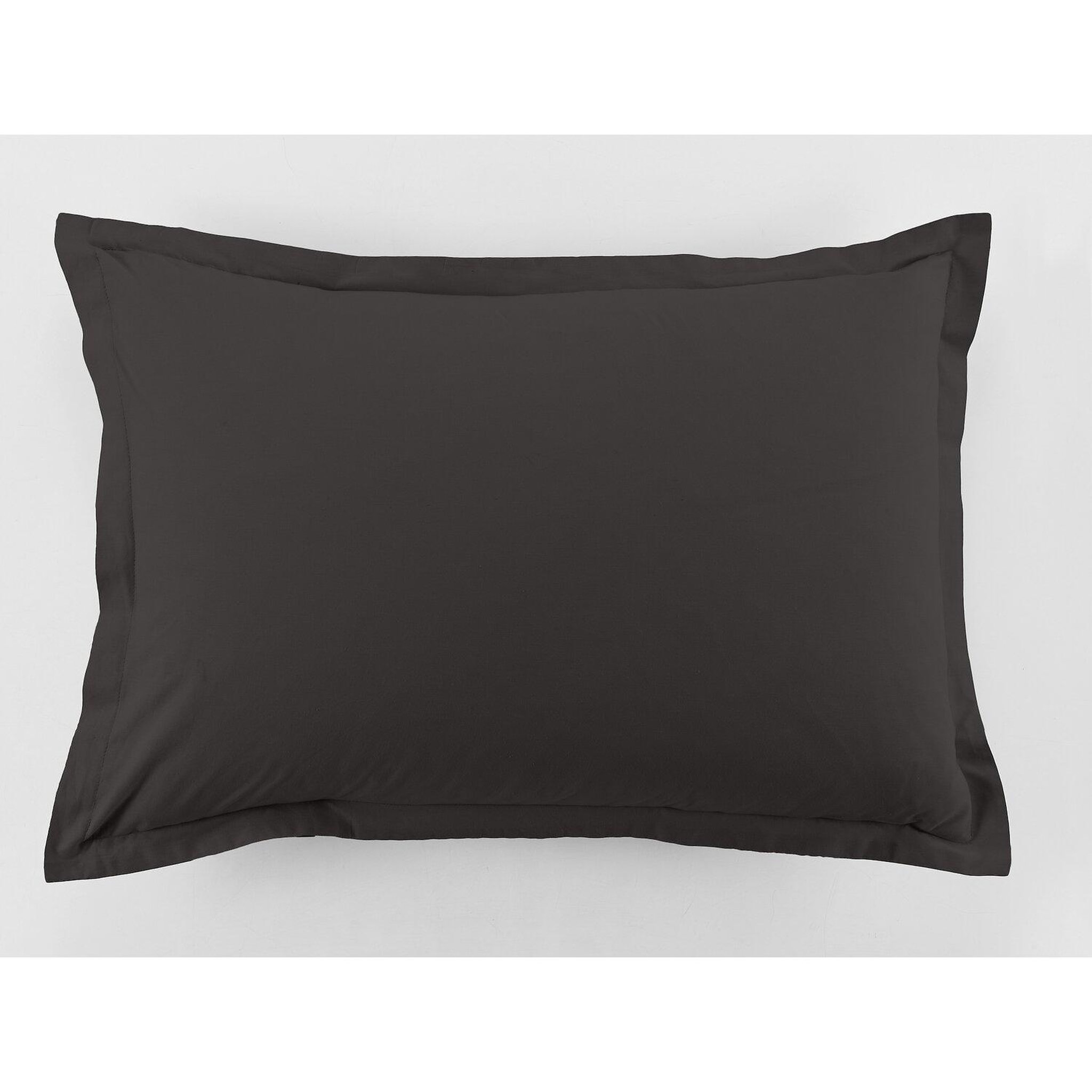 Voir la diapositive 2 : Home collection Paire de taies d'oreiller 100% coton 57fils