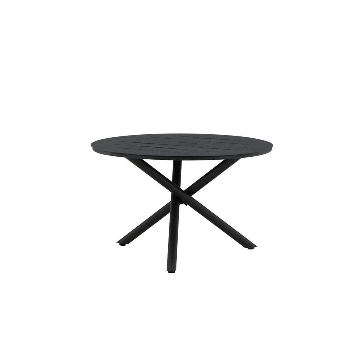 Paris Prix Table de Jardin Ronde  Alma  120cm Noir