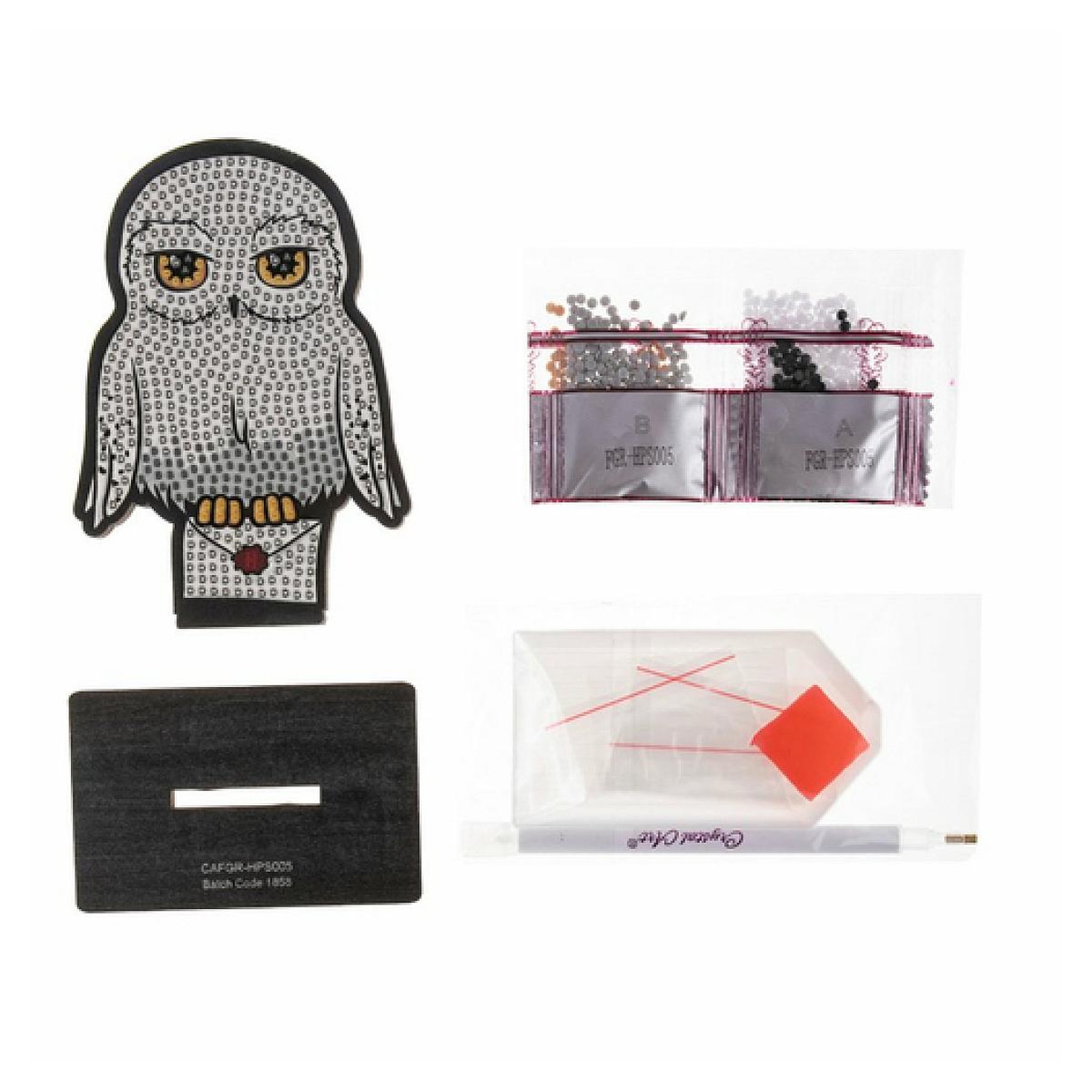 Voir la diapositive 2 : Oz International Kit figurine a diamanter Hedwige