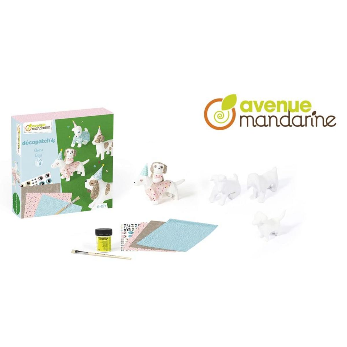Avenue Mandarine Avenue Mandarine Boîte creative Dogs