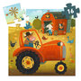 Voir la diapositive 2 : Djeco Puzzle 16pcs -Le tracteur