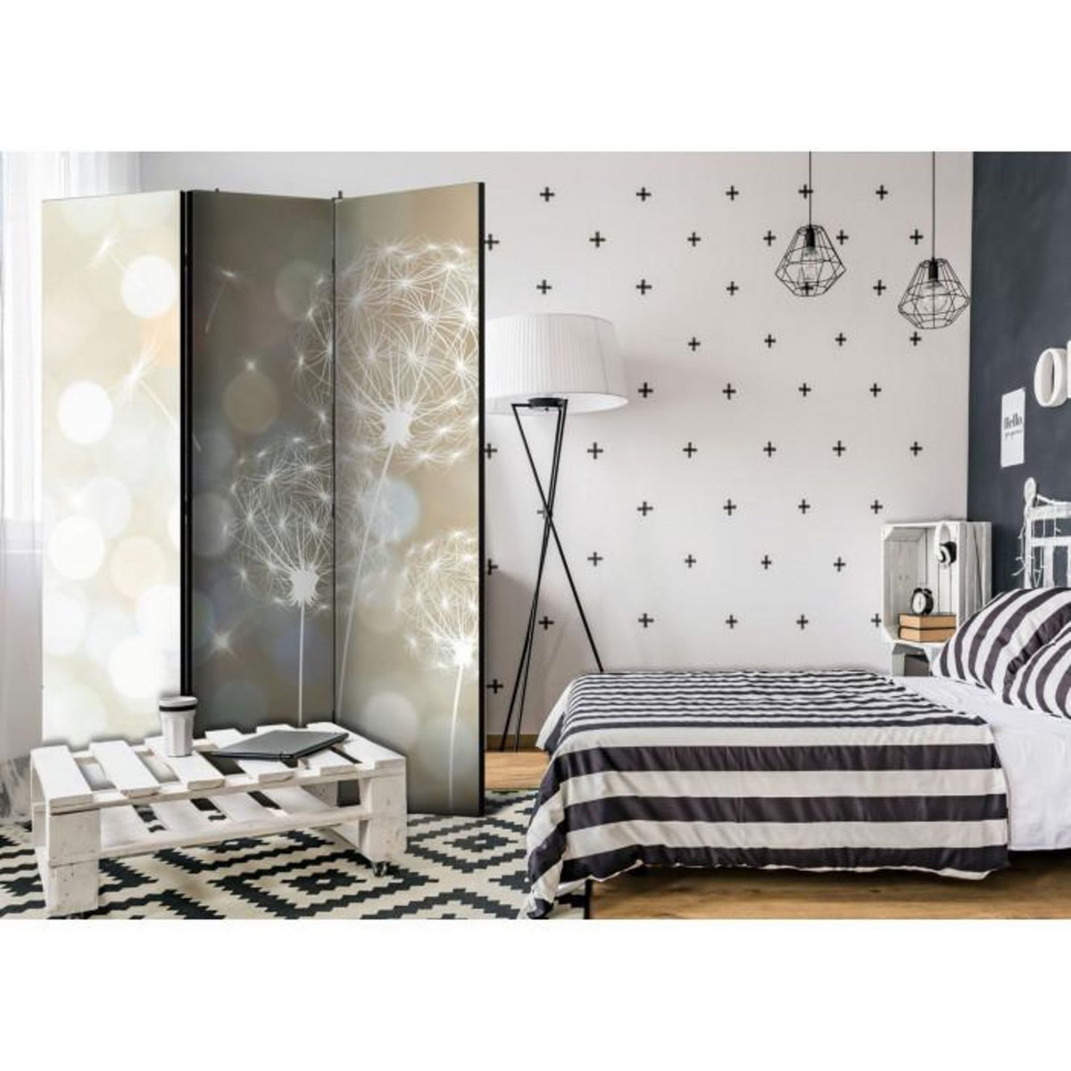 Paris Prix Paravent 3 Volets  The Ballad of Beauty  135x172cm