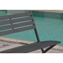 Voir la diapositive 5 : Paris Prix Banc de Jardin Pliant  Marius  95cm Gris Anthracite