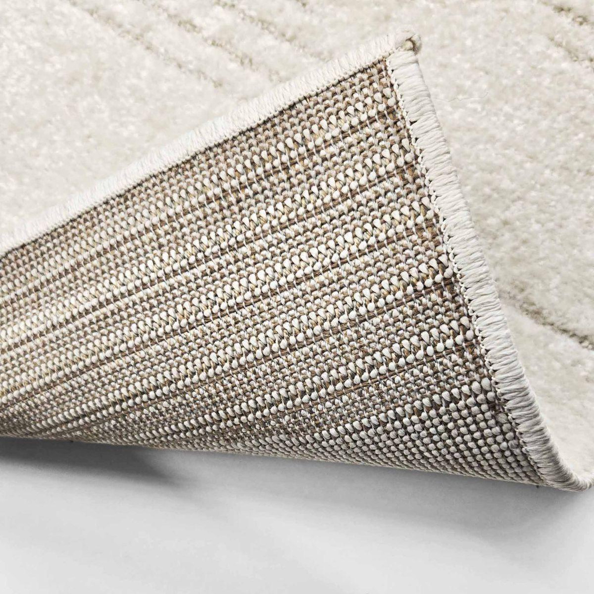 Voir la diapositive 3 : Douceur d'Intérieur Tapis déco en relief  jalisco  160x230cm naturel