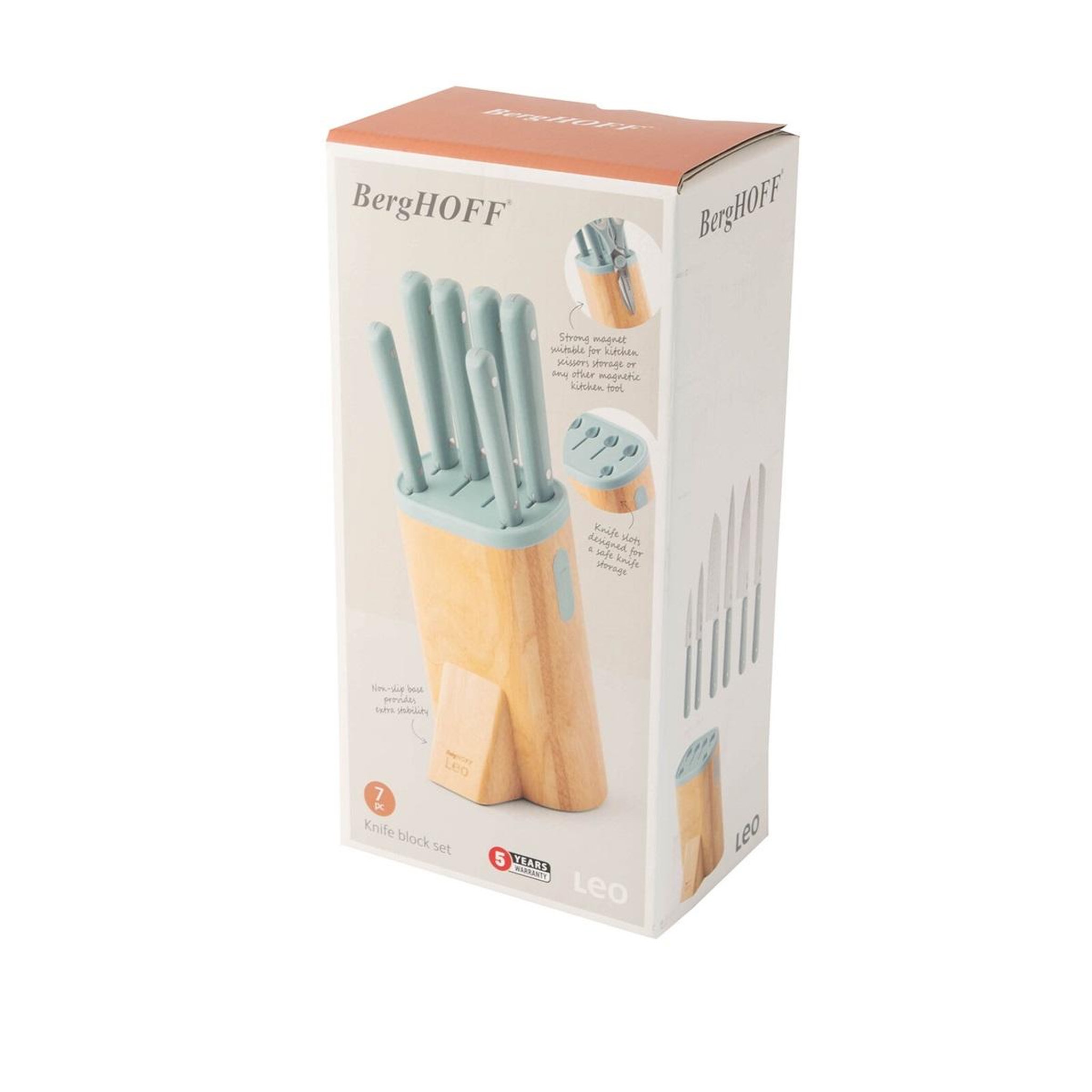 Voir la diapositive 4 : Berghoff Bloc de 6 couteaux - 3950350