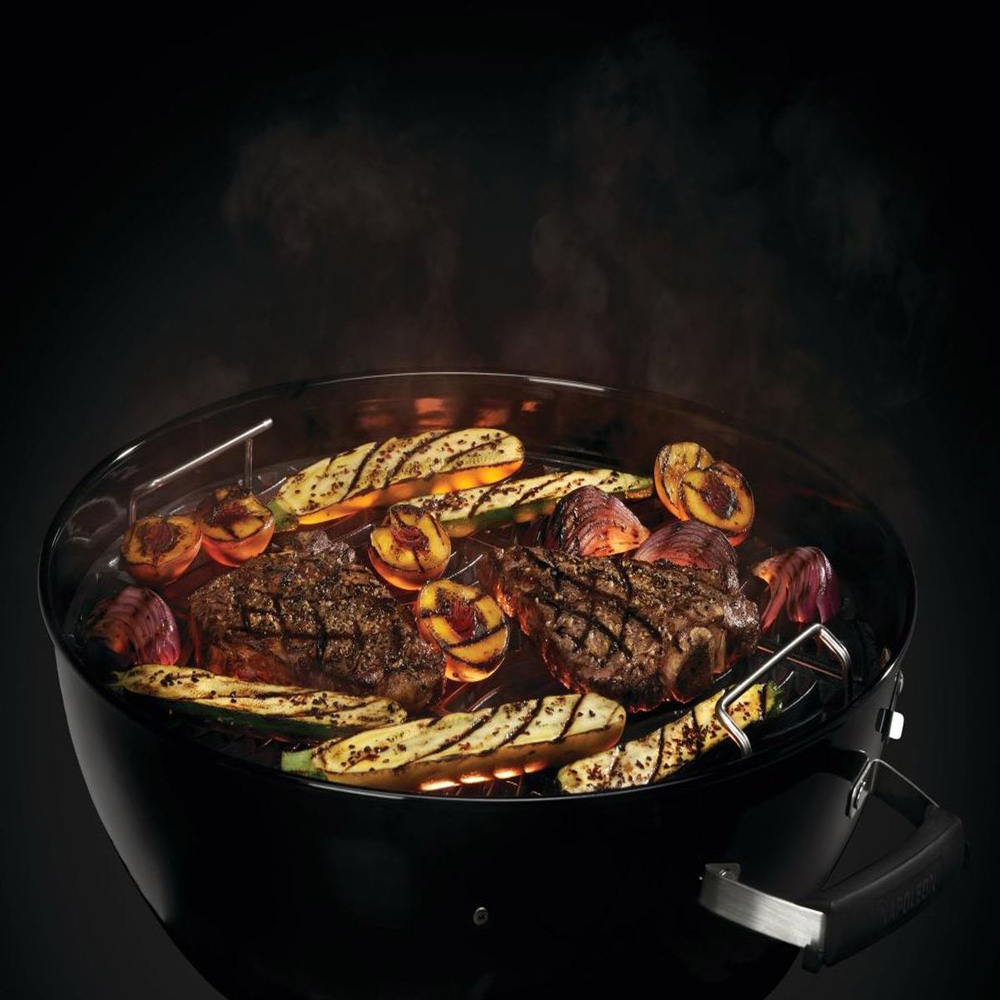 Voir la diapositive 6 : NAPOLEON Barbecue charbon Kettle Premium 47cm