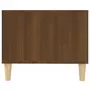 VIDAXL Table basse chene marron 102x50x40 cm bois d'ingenierie