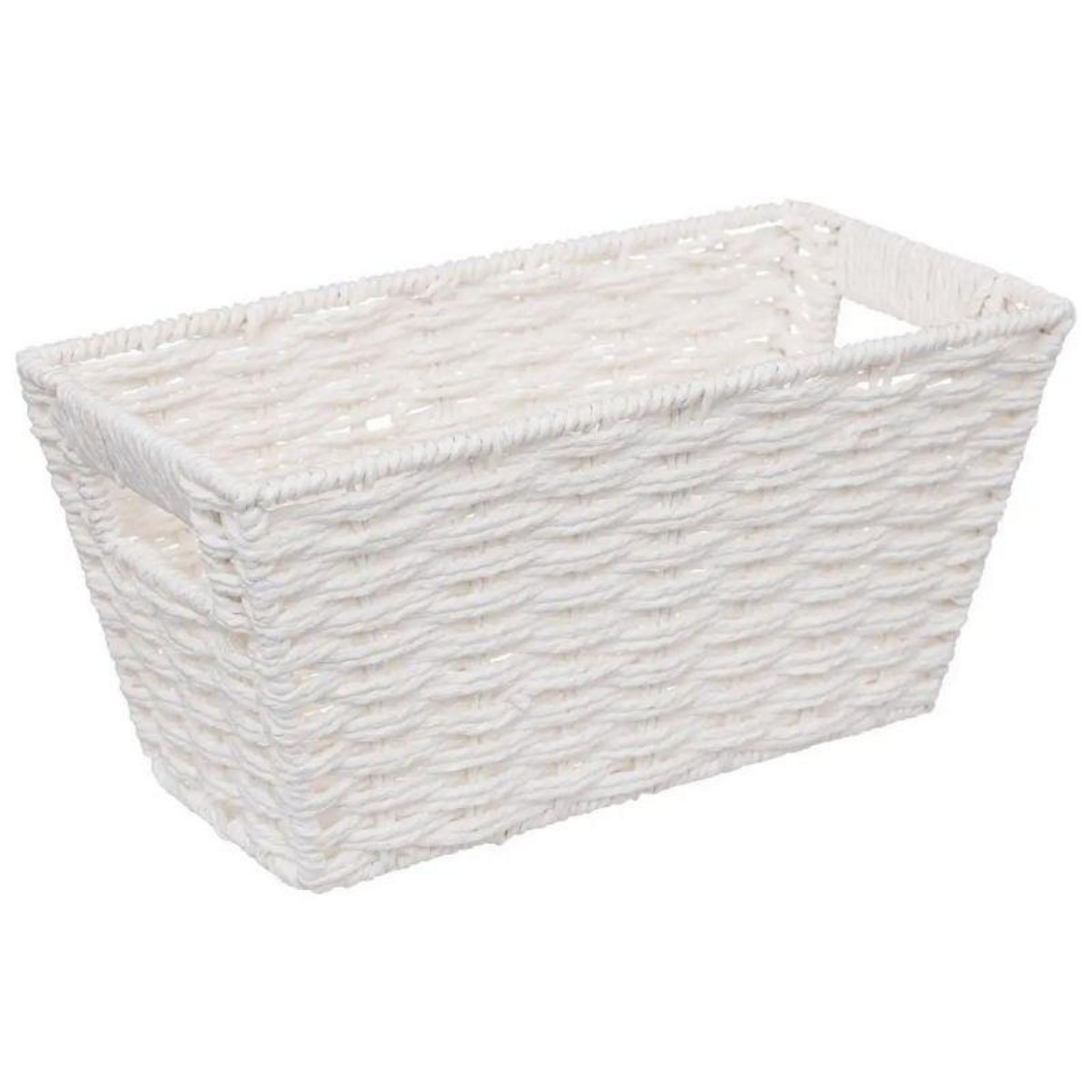 Cestino in paglia mix n modul 31x31cm naturale - 5five