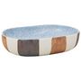 Voir la diapositive 2 : VIDAXL Vasque a poser multicolore ovale 59x40x14 cm ceramique