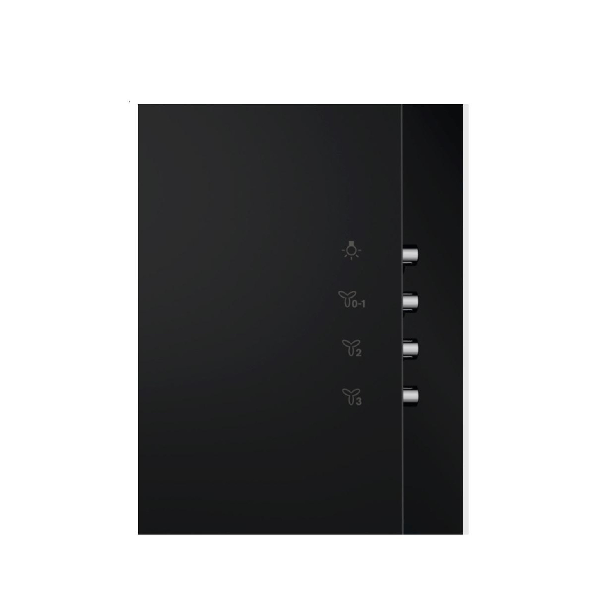 Voir la diapositive 3 : ELECTROLUX Hotte décorative murale 60cm 600m3/h noir - lfv326k