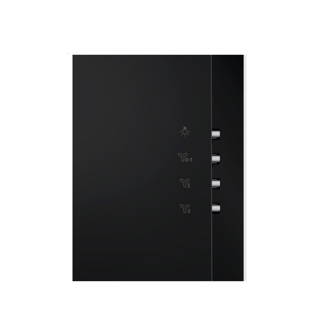 ELECTROLUX Hotte décorative murale 60cm 600m3/h noir - LFV326K