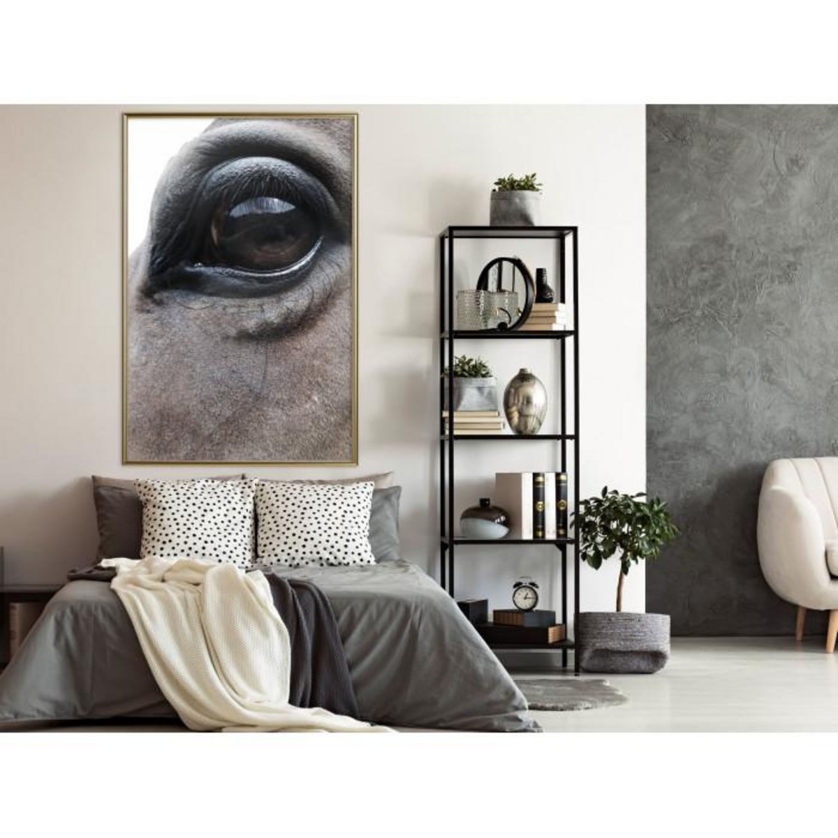 Paris Prix Affiche Murale Encadrée  Gentle Eyes